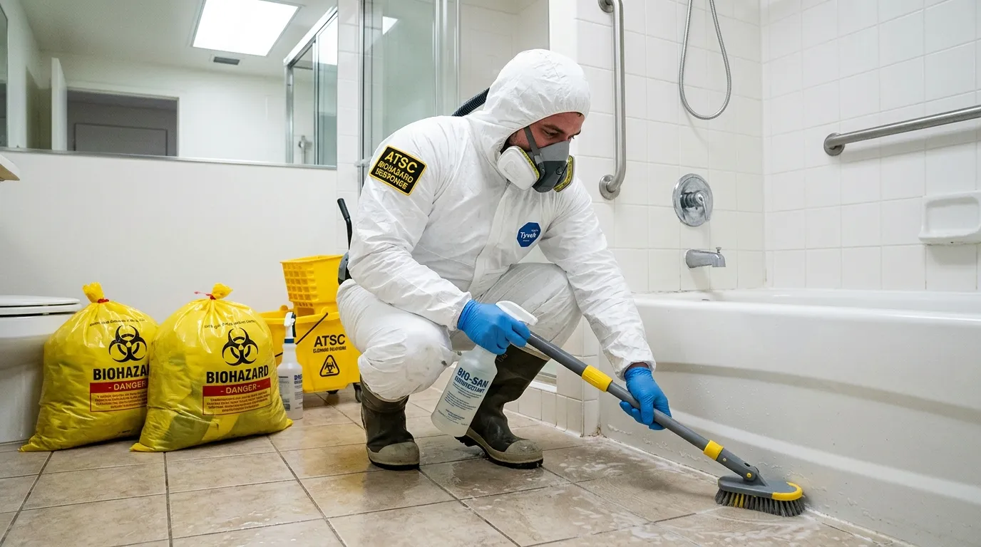 Decontamination equipment deployed for Blood Cleanup in Greenbelt